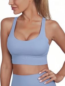 Soutien-gorge de sport de yoga de style simple de haute qualité pour femmes - Product Image 3