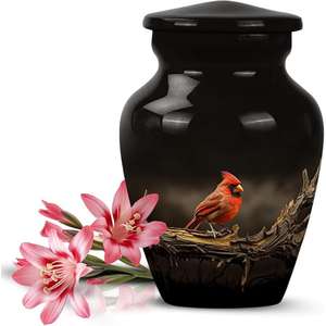 Urnas de cremación de metal con diseño de mariposa para cenizas humanas, disponibles a gran capacidad desde la India - Product Image 3