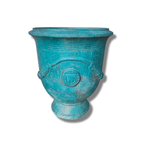 Macetas de fibra de vidrio de alta calidad, estilo tradicional, juego de formas redondas ecológicas, 3 uds., uso al aire libre, fabricación de Vietnam - Product Image 1