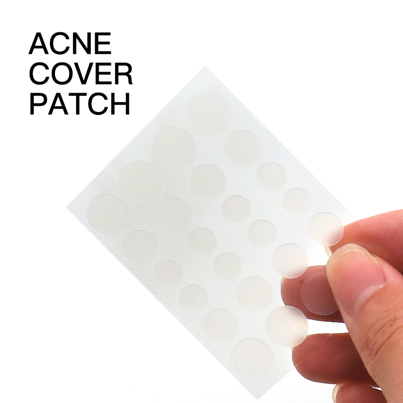 Huile d'arbre à thé points hydrocolloïdes traitement de l'acné Patch de guérison des boutons patchs d'acné de marque privée