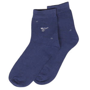 Men's <b>Socks</b> - Navy Blue - Product Image 1