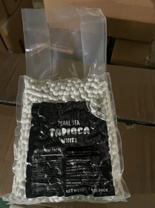 Tapioca vegana de ebullición rápida, Boba, sabor a azúcar moreno, textura masticable, ideal para té de burbujas, bebidas frías, tés con leche y cafés - Product Image 6