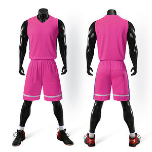 Ensemble de shorts et d'uniformes en jersey respirant pour hommes en techniques imprimées grande taille - Product Image 6