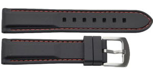 Bracelet de montre intelligent en silicone noir RS Sport unisexe JD003 avec boucle en acier inoxydable, souple et réglable, pièce de rechange pour montre - Product Image 6