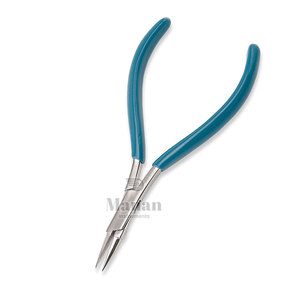Alicates de Punta Plana de 5 Pulgadas, Acero Inoxidable, Herramienta para Hacer Joyas, Mandíbula Lisa, Alicates para Doblar Alambre, MANAN INSTRUMENTS MI-FNP-707 - Product Image 5