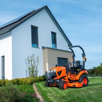 Mini tracteurs de jardin agricole avec tondeuse pour les petites exploitations moteur puissant et large plateau de coupe construit pour des résultats de jardinage professionnels