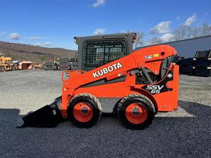 เครื่องจักรก่อสร้างรถตักขนาดเล็ก Kubota SSV65รถตักล้อยางมือสอง - Product Image 2