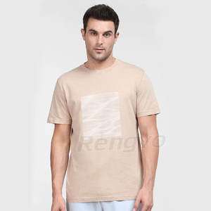 Camisetas Vintage de diseño único para hombre, Color sólido, algodón de alta calidad, tela cómoda informal impresa Digital lavada - Product Image 1