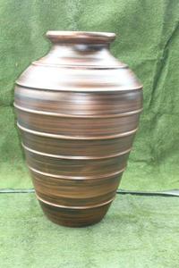 Jardinière ronde rouge en PRF élégant fabriqué à la main pour la maison, le bureau et le jardin Pots de fleurs élégants Jardinières légères et incassables au sol - Product Image 4