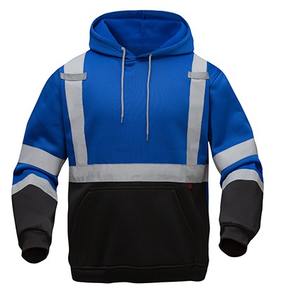 Sudadera con Capucha de Alta Visibilidad para Hombre, Reflectante, con Capucha, Ropa de Seguridad de Alta Visibilidad, Sudaderas con Capucha de Alta Visibilidad en Venta - Product Image 1