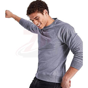 Sweat-shirt unisexe oversize à col rond, coton de haute qualité, sweat-shirt pour homme à col rond, décontracté, vente en gros d'usine, manches longues - Product Image 3