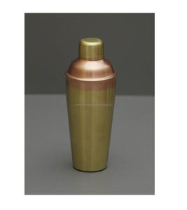 Coctelera Oro Negro Bronce Espejo Acabado Coctelera Acero inoxidable Barware Herramientas Latón Cobre Acero inoxidable - Product Image 2