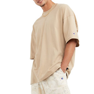 Camiseta de hombro caído de alta calidad para hombre, ropa de calle, camiseta personalizada de gran tamaño con gráfico de algodón 100% - Product Image 3