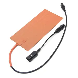 Factory Supplier Large flexible Silicone Heater mat silicone rubber heating pad with Temperature Controller