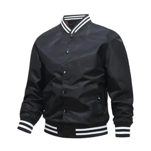 Chaquetas Bomber Nuevas al por Mayor 2026, Chaquetas de Vuelo Impermeables de Poliéster de Alta Calidad Personalizadas, Ropa Exterior de Moda para Hombre, Suministro de Fábrica - Product Image 3
