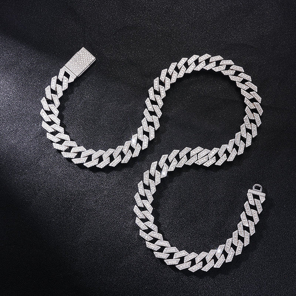 vvs moissanite chain cuban