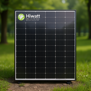 Panneau solaire monocristallin PERC demi-cellule Hiwatt Solar 575W, haute efficacité, face en verre, certifié TUV - Product Image 3