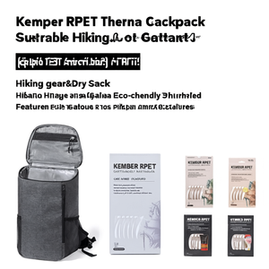 Zaino Termico Kemper RPET: Attrezzatura Sostenibile per Escursionismo e Sacca Impermeabile con Caratteristiche Termiche Eco-Friendly - Product Image 2
