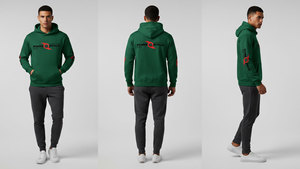 Masque intégral d'hiver pour homme, capuche en polaire, streetwear tactique, sweat-shirt surdimensionné avec fermeture éclair, respirant, grande taille - Product Image 3