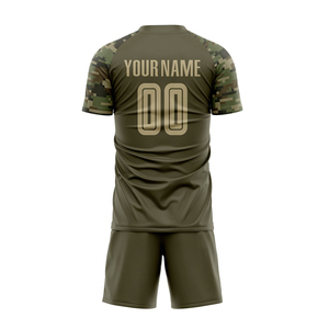 Vente chaude Nouveau maillot de football léger de haute qualité personnalisé pour hommes et ensemble de shorts Nouveau style sportif Vêtements d'entraînement - Product Image 3