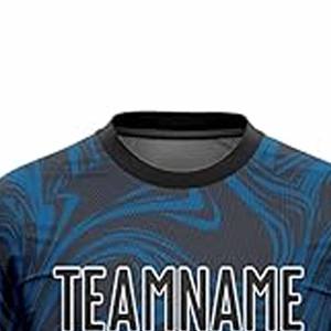 Venta al por mayor personalizado sublimación uniforme de fútbol transpirable de alta calidad ropa de entrenamiento de fútbol de los hombres camisetas de fútbol con bolsillos - Product Image 2