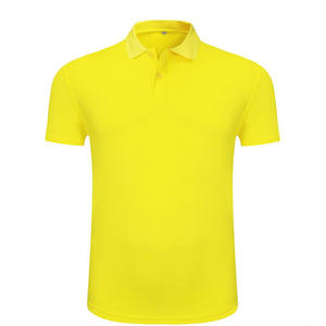 เสื้อโปโลชาย แบบกำหนดเอง พร้อมป้ายและดีไซน์โลโก้ส่วนตัว เสื้อโปโลผ้าแห้งเร็วสำหรับกอล์ฟ เสื้อยืดโปโลเรียบง่ายสำหรับผู้ชาย - Product Image 4