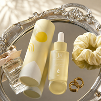 Flacon de sérum rose givré de 30 ml, qualité standard européenne, emballage de luxe pour soins de la peau, Dubaï, France, assistance technique locale