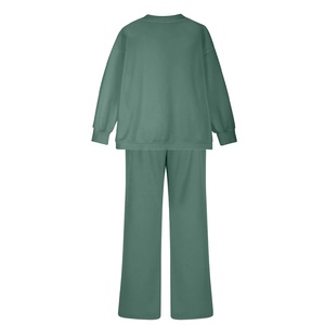 Nouveau femmes surdimensionné survêtement ensemble respirant séchage rapide survêtement femmes décontracté hiver sweat avec pantalon de survêtement - Product Image 2