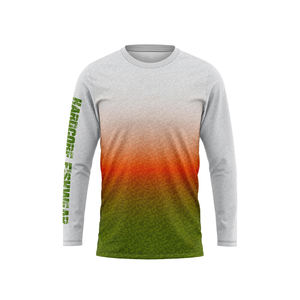 Camisa de Pesca UPF 50 Impermeable y Antibacteriana 100% Poliéster con Panel de Malla, Tallas Grandes, Elástica, Diseño Transpirable - Product Image 3