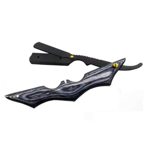 Beaux rasoirs de barbier en acier inoxydable noir pour enlever la barbe Outils de nettoyage de qualité industrielle - Product Image 5