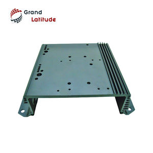 Profilé d'extrusion en aluminium sur mesure OEM série 6000, boîtier de protection, pliage, découpe, soudage, anodisation en deux étapes, surface noire pour - Product Image 1