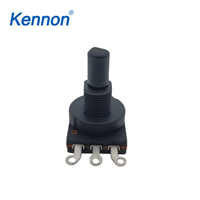 Potensiometer putar RV16A-6S-2 dengan saklar Changzhou untuk mesin solder Radiohm
