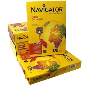 Navigator 120gsm <b>A4</b> Premium White Copy <b>Paper</b> <b>Printer</b> <b>Paper</b> Office Use - Product Image 1