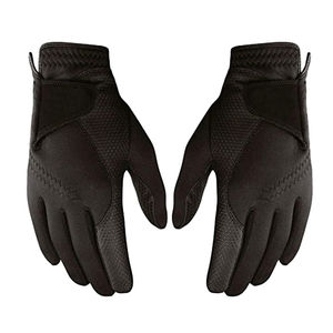 Gants de golf en cuir de mouton de couleur personnalisée tout gris et blanc super doux Gants de golf pour femmes hommes Taille personnalisée - Product Image 1