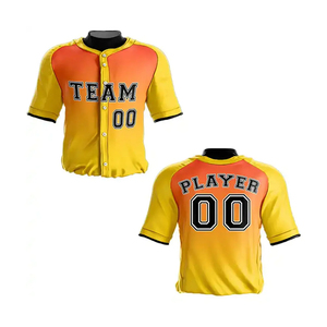 Nuevo diseño Uniformes de béisbol Diseña tus propios uniformes de béisbol y softball para hombres Conjunto de Jersey y pantalón - Product Image 3