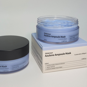 [Ginieroun] Mascarilla de Lodo con Ampolla de Azuleno, Extracto de Centella Asiática y Alantoína |   Hidratación Calmante y Suavizante para Piel Sensible - Product Image 3