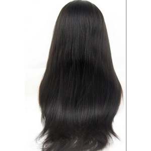 High Quality Black Women's Virgin Brazilian Remy Lace Front <b>Wigs</b> Bone Straight for Lace Transparent <b>Glueless</b> Export Oriented - Product Image 2