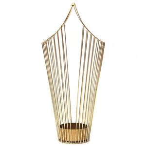 Paragüero Moderno de Aluminio con Acabado en Polvo, Tamaño Personalizable, Móvil, para Sala de Estar, Técnica Artesanal, Diseño Abstracto - Product Image 5