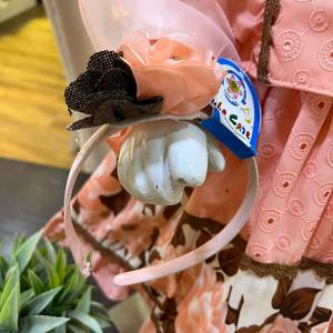 ชุดเดรสผ้าซาตินพิมพ์ลายสำหรับเด็กคอลเลคชั่นใหม่2023 - Product Image 3