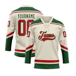 Nouveauté Maillot de hockey sur glace confortable et personnalisé Vêtements de sport en équipe Maillot de hockey sur glace fabriqué au Pakistan - Product Image 1