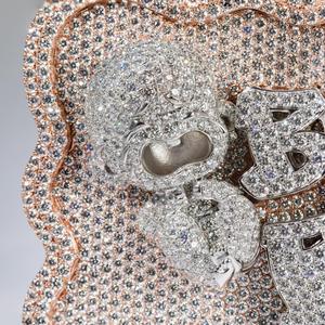 Collar con Colgante de Diamantes de Moda |   Diseño Elegante y Moderno, Joyería de Alta Calidad con Acabado Elegante, Perfecta para Uso Diario - Product Image 5