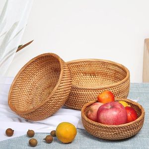 Bandeja de servicio de ratán hecha a mano para decoración del hogar de diseño único moderno o bandeja de caña o bambú a un precio razonable - Product Image 3