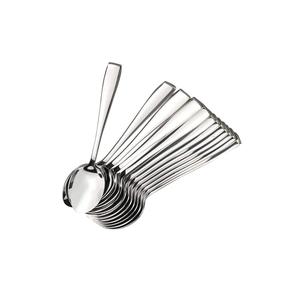 Cuillère de cuisson en acier pour la maison et la cuisine Taille personnalisée Fini à la main pour la meilleure vente Cuillère à couverts en métal de haute qualité - Product Image 3