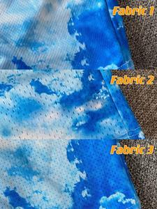 Short en polyester à sublimation à une couche personnalisée Shorts de basket-ball de gymnastique à l'entrejambe de 5 pouces au-dessus du genou Shorts en maille pour hommes - Product Image 4