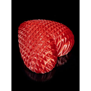 Portagioie a forma di cuore aperto elegante confezione regalo per pezzi preziosi - Product Image 6