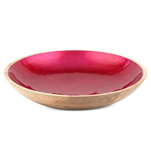 High Quality Eco-Friendly Mango Wood <b>Dinnerware</b> Handmade Modern Salad Server Stylish Metal Kitchen Food Serving Bowl Parties - Product Image 4