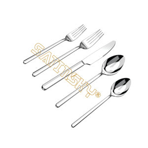 ชุดช้อนส้อมสแตนเลสสตีล 20 ชิ้น ยี่ห้อ Satinsky Professional รุ่น 4 18/10 ขัดเงาแบบกระจก ใช้กับเครื่องล้างจานได้ พร้อมคู่มือการใช้งาน - Product Image 1