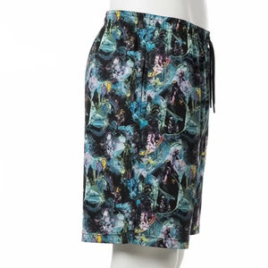 Shorts en polyester et élasthanne pour homme, respirants et imprimés, tissu extensible confortable, idéal pour les sports, les activités de plein air, les vêtements décontractés - Product Image 4