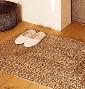Lightweight Hand Woven Organic Jute Area Rug Outdoor <b>Picnic</b> Flat Weave Carpets Jute Carpets Texture Rugs Available at Low Cost - Product Image 4