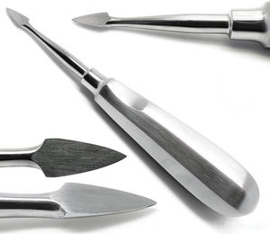 Élévateurs dentaires manuels Offre Spéciale de racine de lance d'extraction d'acier inoxydable #36 instruments chirurgicaux de la classe III - Product Image 1